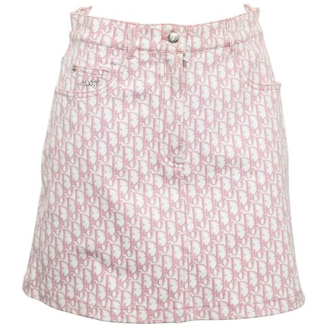 christian dior pink skirt